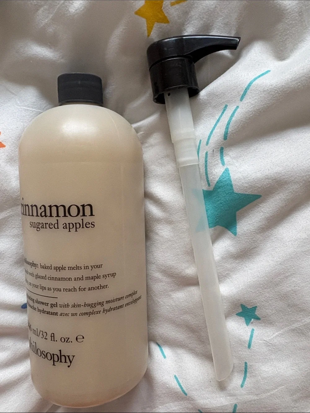 Philosophy sugared cinnamon apples body wash with pump